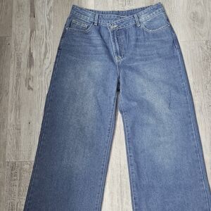 Cider Light Blue Flare Jeans